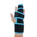 Trigger Finger Splint Wrist Brace Hand Splints for Straightening Fingers Braces Splints & Supports for Left Right Hand Black+Blue