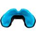 Gilbert Adult Rugby Orthodontic Teeth Protector - X Brace Dual Density Black/Blue - Buy Online on GoSupps.com