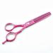 Professional 5.5 Inch Pink Hair Cutting Shears & Thinning Scissor for Female Barbers - J-5.5 inch-Pink - Buy Online on GoSupps.com