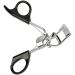 Kosmetex Eyelash Curler & Tweezers Set - Precision Eyelash Shaping Tool in Black-Silver | International Shipping Available - Buy Online on GoSupps.com