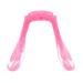 Wekiva replacement nose pad holder made of metal nose bridge 2 pieces pink silicone for insert/screw in glasses pad replacement for children U-shaped plastic glasses transparent nose pad arm