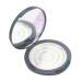 12g Empty Women Make Up Round Blush Highlight Container 3'' - With Mirror
