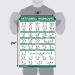 QuickFit Kettlebell Workout Exercise Poster | Double Sided Illustrated Guide | Kettle Bell Routine (Laminated  18" x 27") LAMINATED 18" x 27" - Buy Online on GoSupps.com