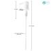 Geti Beauty Salon Top Shampoo Bottle Liquid Dispenser 12-Pack - Fits 33.8 oz Containers - Non-Slip Design - 28/410 4cc Pump - Pack of 12 - Buy Online on GoSupps.com