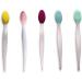 Dajidafu Lip Brush Softness Multi-colored Powder Buffer Multipurpose Comedo Remover Facial Clean Removing Tools Exfoliating Brushes Purple - Buy Online on GoSupps.com