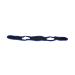 Anti Snore Chin Strap Belt Chin Strap Breathable Nylon Snoring Head Band for Men Women (Blue Black)