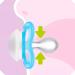 MAM Day & Night Skin Soft Silicone Pacifier Set (16+ Months) - 4 Pack with 2 Sterilized Transport Boxes - International Shipping Available - Buy Online on GoSupps.com