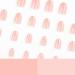 Buy Mouyouglow Baby Boomer Fingernails - White Gold Glitter 24 Pieces Artificial Acrylic Nails with Glue for Women - International Shipping Available - Buy Online on GoSupps.com