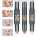 Contour Stick Concealer Contour Face Highlighters 6 Colour Make up Concealer contouring Stick Makeup Double-end Highlight Professional Makeup Wonder Stick Conceal Highlight & Contour 3PCS - Buy Online on GoSupps.com