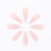 Jawseu 24-Piece French Ballerina Coffin Artificial Nails - Long Pink Acrylic Press-On Nail Tips for Women & Girls - Buy Online on GoSupps.com