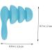 FRCOLOR 2 Pairs Noise Cancelling Silicone Earbuds - Swimming Toy Planes Ear Gauges for Travel & Motorcycle | Noise Reduction Earbuds - Buy Online on GoSupps.com