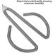 Healthman Toilet Paper Pliers - Self-Wiping Aid for Pregnant Women & Seniors | 15-Inch Hygiene Tool for Easy Personal Care - Buy Online on GoSupps.com