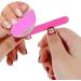 100pcs Disposable Mini Nail File 180/240 Grit Double Sided Emery Board Nail Buffering Files for Home and Salon Use Pedicure Manicure Travel - Buy Online on GoSupps.com