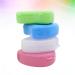 DOITOOL Braces Cleaner & Retainer Case 4pcs - Heart Shaped Slim Storage Box for Travel - Mixed Style Aligner Cleaner - Buy Online on GoSupps.com