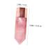 FRCOLOR 2 Pcs Mini Massage Essential Oil Roller Bottles & Facial Scraping Tool Pink Gemstone Perfume Sample Vials (9.35x5cm) - Perfect for International Shipping - Buy Online on GoSupps.com