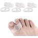 Soft Gel Toe Separators & Spacers 3 Pairs - Bunion Corrector & Pain Relief for Hallux Valgus, Hammer Toes, Calluses - Small Size - Buy Online on GoSupps.com