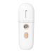 Humidificateur Visage - Nano Brume Fra che Portable Rafra chissant Vaporisateur Silencieux pour Hydratation du Visage la Maison en Voyage Soins de la Peau D placements au Quotidien Blanc