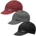 3 Pieces Newsboy Cabbie Cap Beret Hat Baseball Cap with Buttons Sun Hat with Brim for Woman Ladies Black, Grey, Wine Red