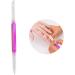 Glass Cuticle Pusher Professional Manicure Stick Nail Cuticle Remover Tools Rosy Glass Cuticle Pusher Manicure Sticks Cuticle Remover Tool Nail Scraper Nail Cleaner Pusher Nail Polish Peeler - Buy Online on GoSupps.com