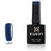 Bluesky VIP07 Blue Teal Green Fine Glitter Sparkle Nail Gel Polish UV LED Soak Off 10ml - Buy Online on GoSupps.com