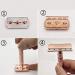 Long Handle Double Edge Safety Razor + 10 Blades - Perfect for Smooth Shaving | Buy Internationally - Buy Online on GoSupps.com