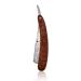 Stainless Steel Razor Spider Grain Handle Men Facial Shaver Straight Razor Holder Men Wet Shaving Tools