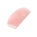 Jade Hair Massager Comb Rose Quartz GuaSha Tool Stone Acupuncture Board Release Head Pressure 1Pcs Rose Red
