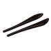 Dookaa glasses brick glasses glasses 3 pairs of glasses end tips ear socks pipe sleeve-glasses-replacement tips for thin metal glasses dark brown