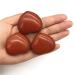 1PC Natural Red Jasper Heart Shaped Crystal Palm Stones Specimen Gifts Craft Natural Quartz Crystals