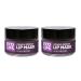 Eco Lips Blackberry Intensive Overnight Lip Mask 2-pack - Repair & Restore Dry, Cracked, Chapped Lips Overnight - 100% USDA Organic Lip Care Treatment, Cruelty Free, Made in the USA