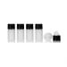 50 Pcs 3ml Mini Frosted Glass Bottles for Essential Oils - Perfect Travel Sample Containers - Buy Online on GoSupps.com