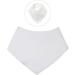 Royal Icon Baby Bandana Bibs - Stylish and Soft Dribble Bibs for Newborns 0-6 Months - Set of 12 White Absorbent Baby Bibs - Buy Online on GoSupps.com