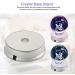 Buy Hilitate Colorful LED Light Rotating Crystal Stand - Round Mirror & 2 LEDs for Home Textiles | Battery Not Included | International Shipping - Buy Online on GoSupps.com
