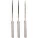 Pack of 3 Nail Art Stirring Rod Stainless Steel Glue Stirring Spoon Spatula Tool for Home Salon Nail Art Stirring Rod Nail Art Needle Pen - Buy Online on GoSupps.com