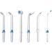 Jerilla 6-Piece Mouth Shower Nozzle Set - Compatible with Waterpik Flossers WP-100 WP-250 WP-560 WP-660 WP-811 WP-900 WP-940 - Enhance Your Oral Care - Buy Online on GoSupps.com