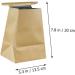 15pcs Healeved Car Trash Bag | Vomit Bag | Kraft Paper | Light Brown | Travel & Hospital Use - Buy Online on GoSupps.com