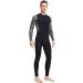 Dive Skin Full Body Swimsuit Rash Guard Wetsuit | Quick Dry UV Protection | Men Black 3X-Large - Buy Online on GoSupps.com