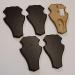 5-Piece REH Buck Sign Trophy Set with Pine Compartment | Dark Oak | 21x13 cm - Perfect for International Shipping - Buy Online on GoSupps.com