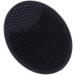 rongweiwang Face Scrubber Silicone Facial Clean Brush Exfoliating Brushes Scrubbing Exfoliator Pad Skin Scrubbers for Home Black - Buy Online on GoSupps.com