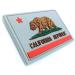 California Republic Flag Red Airsoft Velcro PVC Patch - Durable Customizable Gear for Airsoft Enthusiasts - Buy Online on GoSupps.com