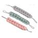 3Pcs Back Scrubber Bath Shower Mesh Sponge Exfoliating Body Scrub Stretch Braided Loofah with Rope Handles