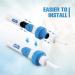 Smart Spiral Earwax Removal Kit for Kids and Adults - Blue-White - Buy Online on GoSupps.com