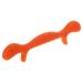 Exerciceur Oral en Silicone Orange pour Affiner la Bouche Resserreur des Muscles Bouche Entra neur de Sourire Portable Appareil Facial Ergonomique pour Massage et Tonification