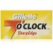 100 7 O'clock SharpEdge Platinum DE Razor Blades - Long-lasting, Premium Quality (200+ Shaves) - Buy Online on GoSupps.com