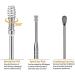 Ear Wax Remover 6 Pcs Premium Stainless Steel Ear Wax Removal Kit Ear Curette Ear Cleaner Tools for Children and Adult Earwax Removal Kit Cleaning Kit with Portable Bag (silver) - Buy Online on GoSupps.com