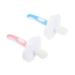 JECOMPRIS 2 sentences toothbrush tooth cleaning brush tools for dental care silicone cleaning brush tooth cleaning device tooth cleaning agent Accessories baby child pebble gel 1 piece (1 Pack) pink