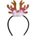 srn Reindeer Antlers Headband with Bells Christmas Reindeer Ears Headband Deer Antlers Hair Hoops for Festival Party - Buy Online on GoSupps.com