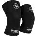 Beast Gear 7mm Pro Advanced Neoprene Double Layer Compression Knee Pads for Support and Protection XL