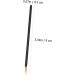 Mipcase 200 pcs Pro Delicate up Eye Eyeliner Refined Girls Fiber Fine Nylon Brush Tools 9x6.5cmx2pcs Blackx2pcs - Buy Online on GoSupps.com