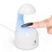 Lotifie UV LED Nail Lamp Mini Nail Dryer uv Light for Nails Tips Gel Glue Gel Nail Polish Nail Art Semi Cured Gel Nail Strips White